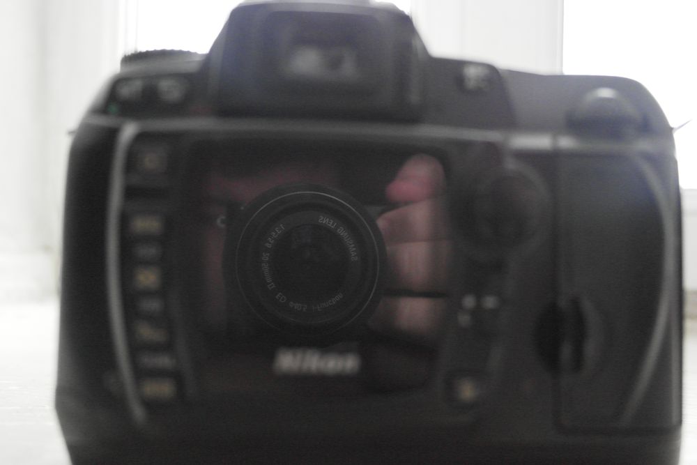 Nikon d70s с обективом helios