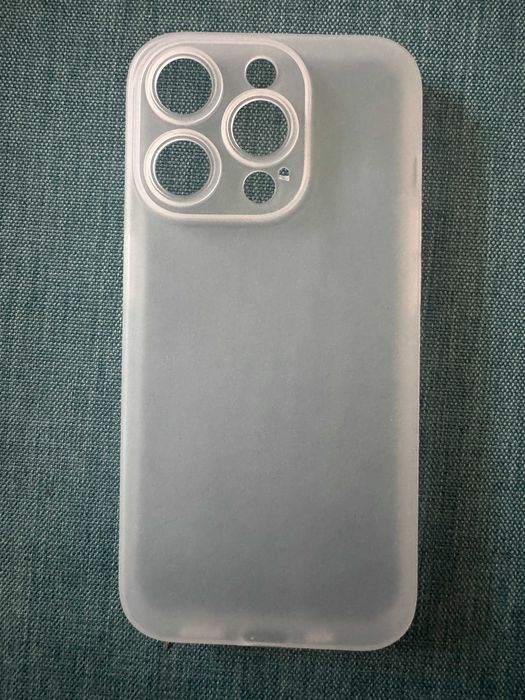 НОВ! Тънък прозрачен кейс | iPhone 15 Pro