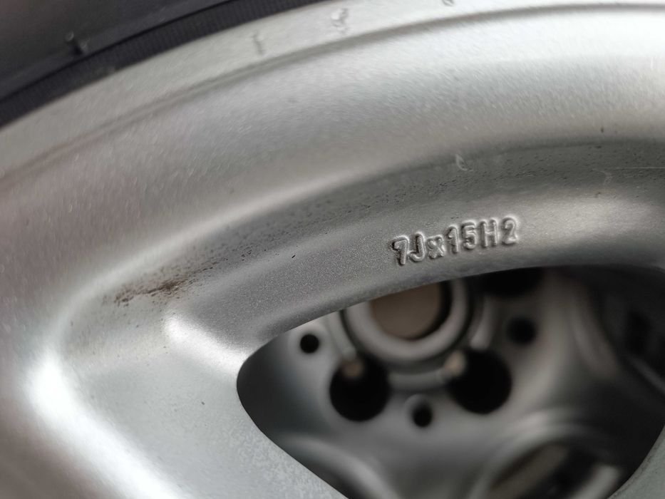 Лети джанти BBS с гуми 15"  7 j*115 vw mercedes