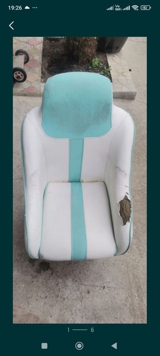 Scaun șalupă tip scoică