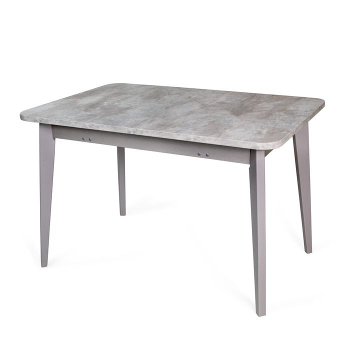 Стол из стекла и пластика