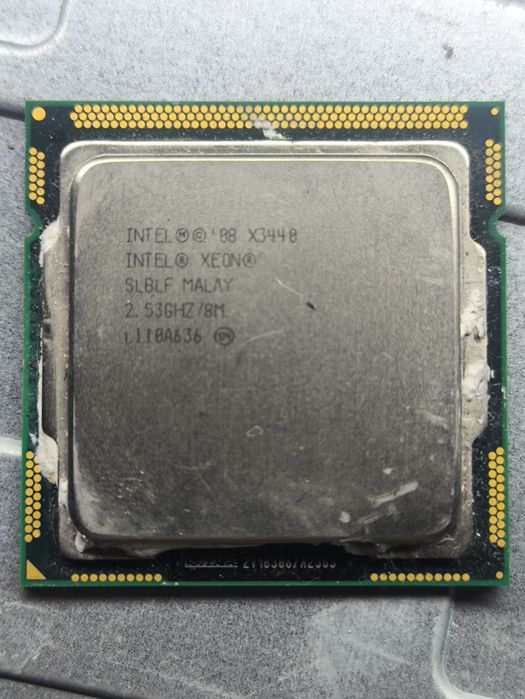 Процессор xeon x3440