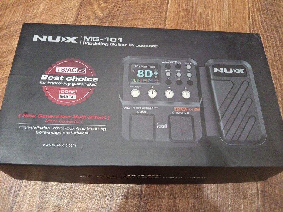 Электрогитара Cort G100 + гитарный процесор NUX-MG101
