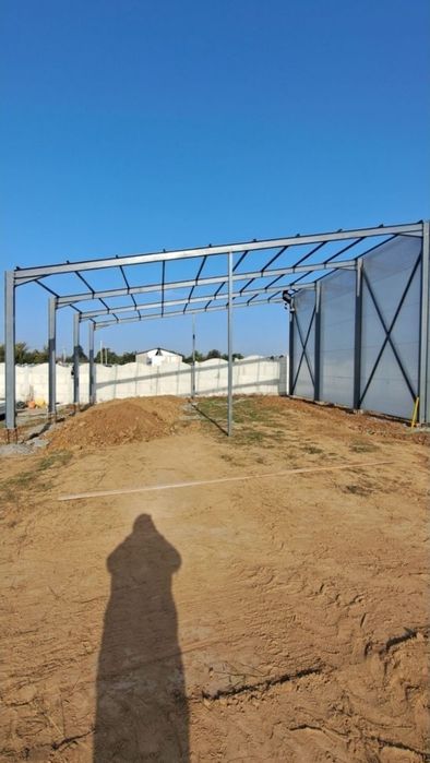 Structura metalica din profile metalice 12x25