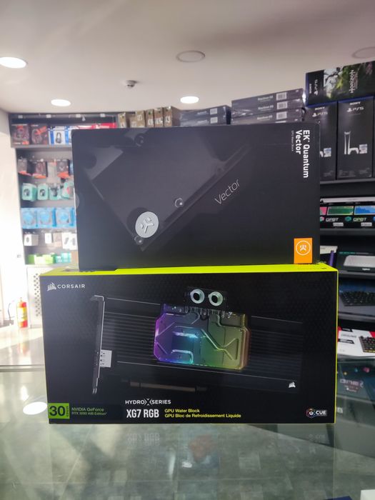 Водоблоки Corsair и EK