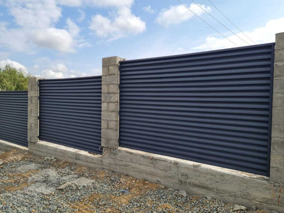 Забор горизонтальный "ЕвроЖалюзи"