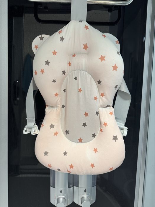 Pachet cadita pliabila + suport, Primabobo, Genua Premium, Cu termometru,