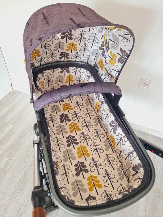 Cosatto Бебешка количка 3в1 Giggle Trail Fika forest с ISOFIX
