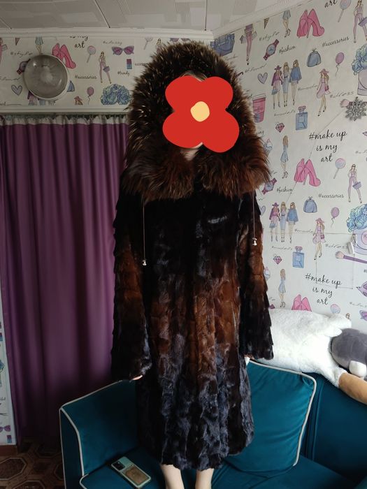 Продам шубу. Состояние б/у