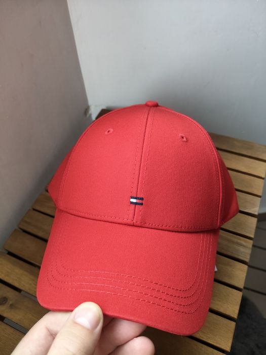 Tommy Hilfiger classic BB cap șapcă unisex roșie cu logo mic noua originala