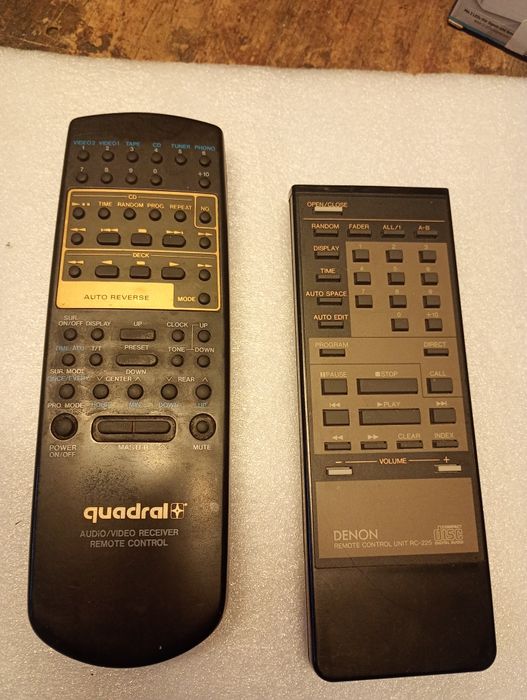 Telecomanda cd player.amplificator