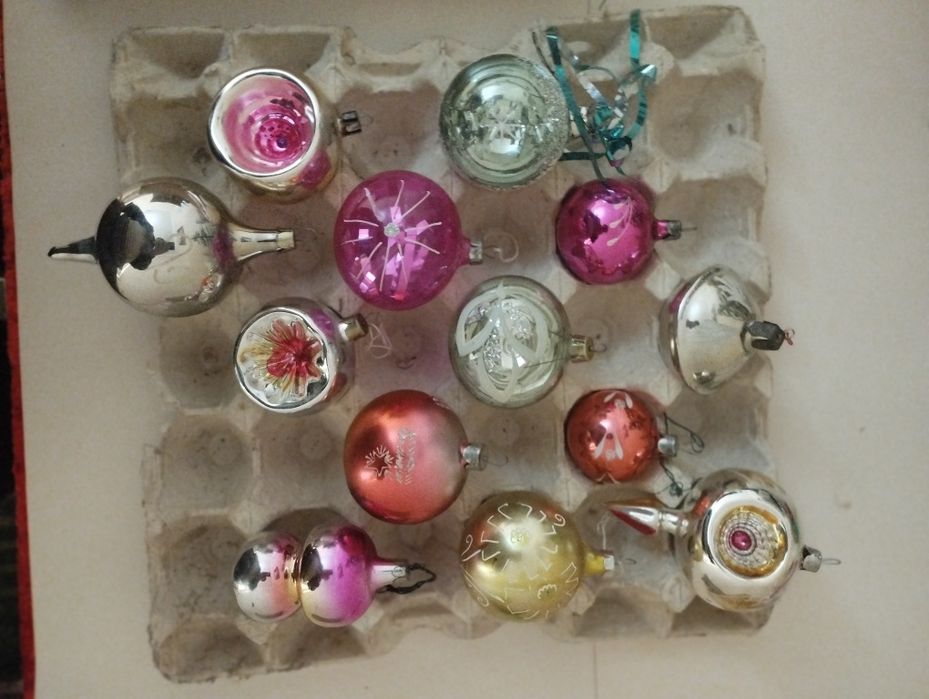 Ёлочные игрушки советские