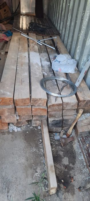 Продам балки длинной 5 метра ,пихта сухие
