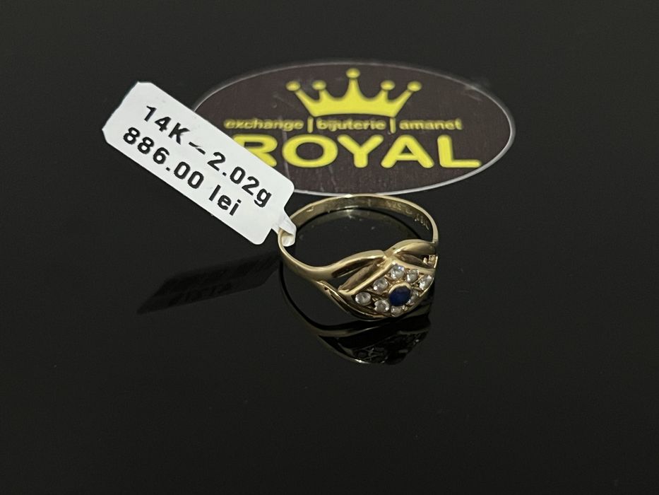 Bijuteria Royal CB : Inel dama aur 14k 585  2,02 gr