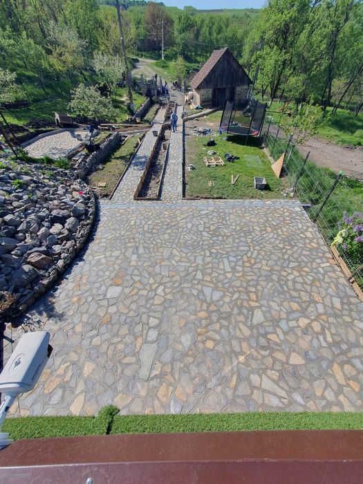 Vand piatră si montez piatra naturală