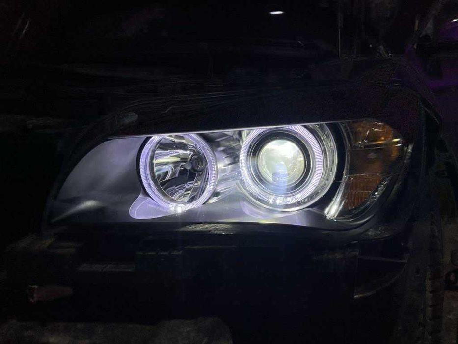 Montaj kit Lupe Bixenon/BiLed faruri cu halogen pt BMW,Audi,VW,Skoda