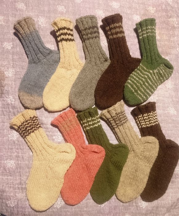 Вълнени чорапи.От 36до45 номер.
