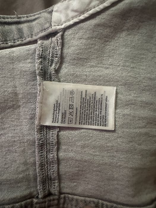 джинсовый топ H&M