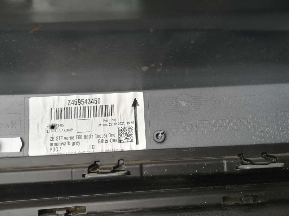 Предна броня Mini Cooper Countryman Мини Купър Кънтримен