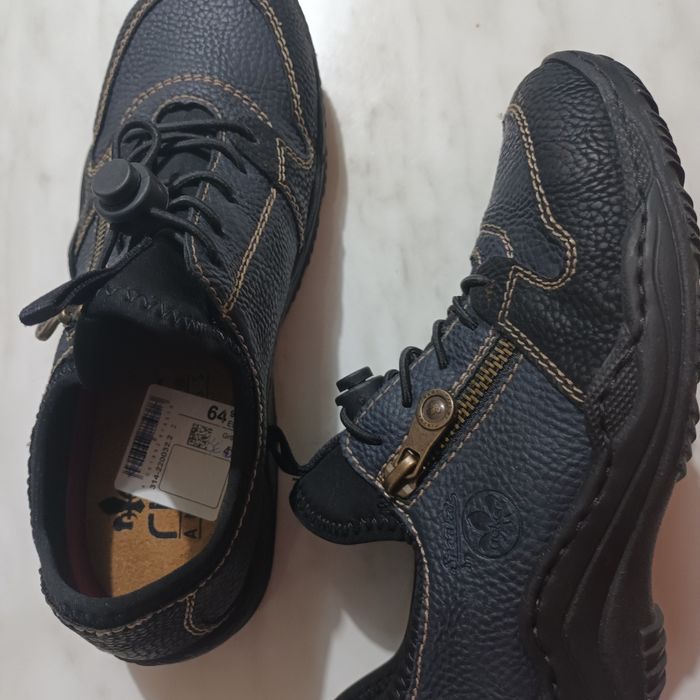 Pantofi sport piele naturala Reiker damă