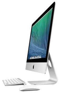 Apple iMac 21.5" Mid 2014, SSD 500GB, 8GB RAM, с клавиатура и мишка