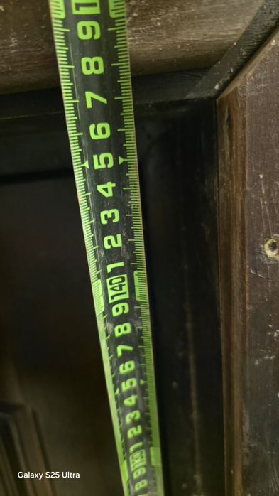 Usa din lemn masiv cu toc