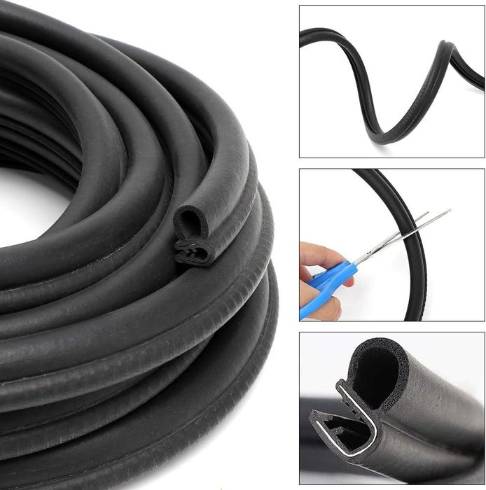 универсално гумено уплътнение за врата /капак с метални щипки ...