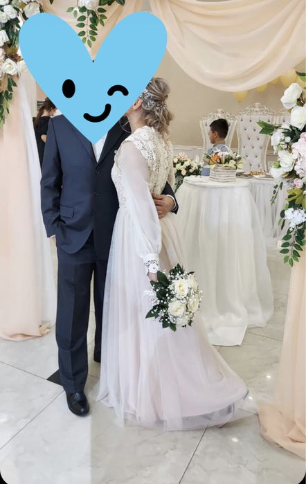 Платье вечернее ажурное