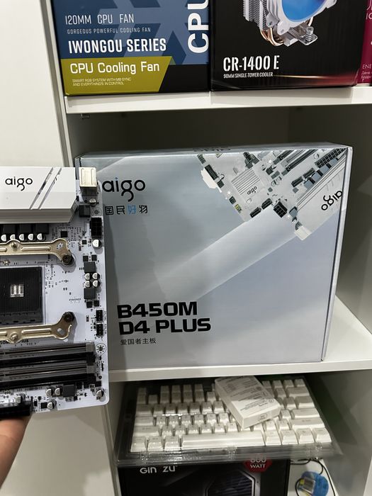 Материнская плата am4 B450m