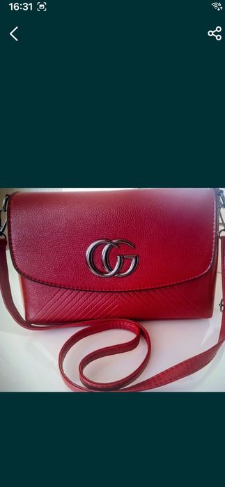 Новая  кожаная сумка Poland