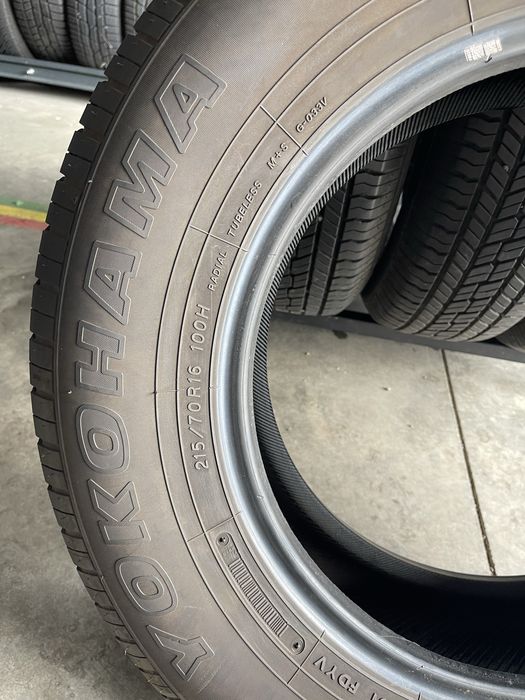 Set Vara Iarna Yokohama 215 70 R16 M+S Anvelope Cauciucuri Profil 6mm