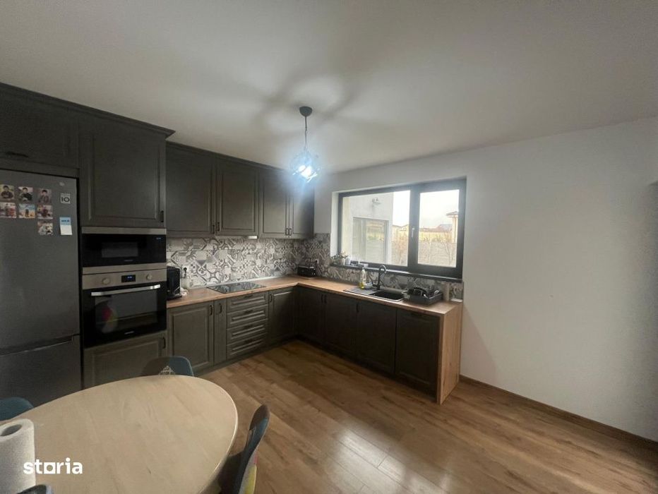 Casa moderna P+E, 150 mp utili, teren 510 mp, mobilata complet – zon