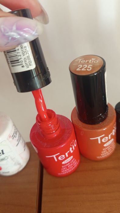 Гел лакове (използвани) Pretty gel, Tertio, Claresa, Lily angel, Jessie
