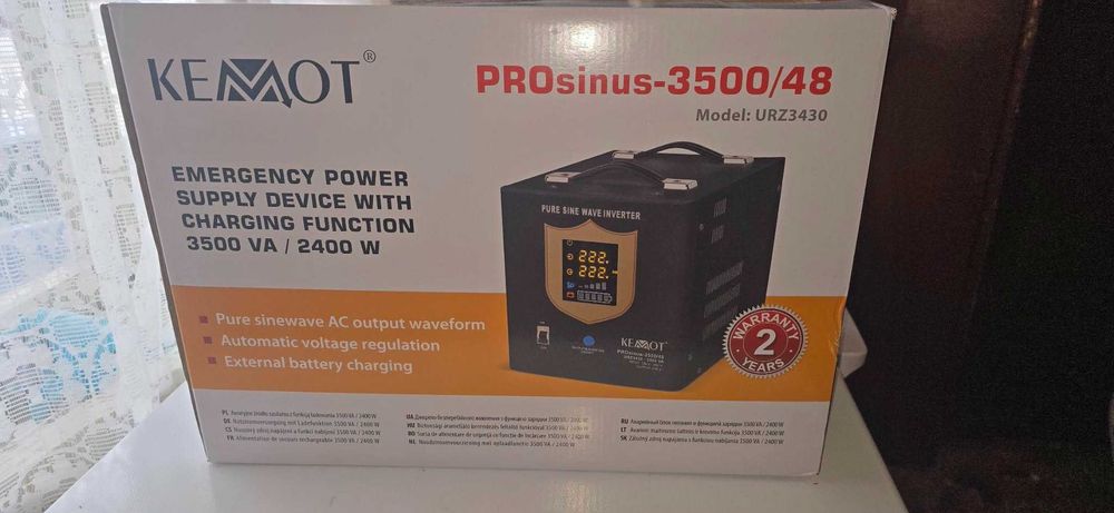 KEMOT URZ3430 (UPS centrale termice KEMOT PROsinus-3500/48)