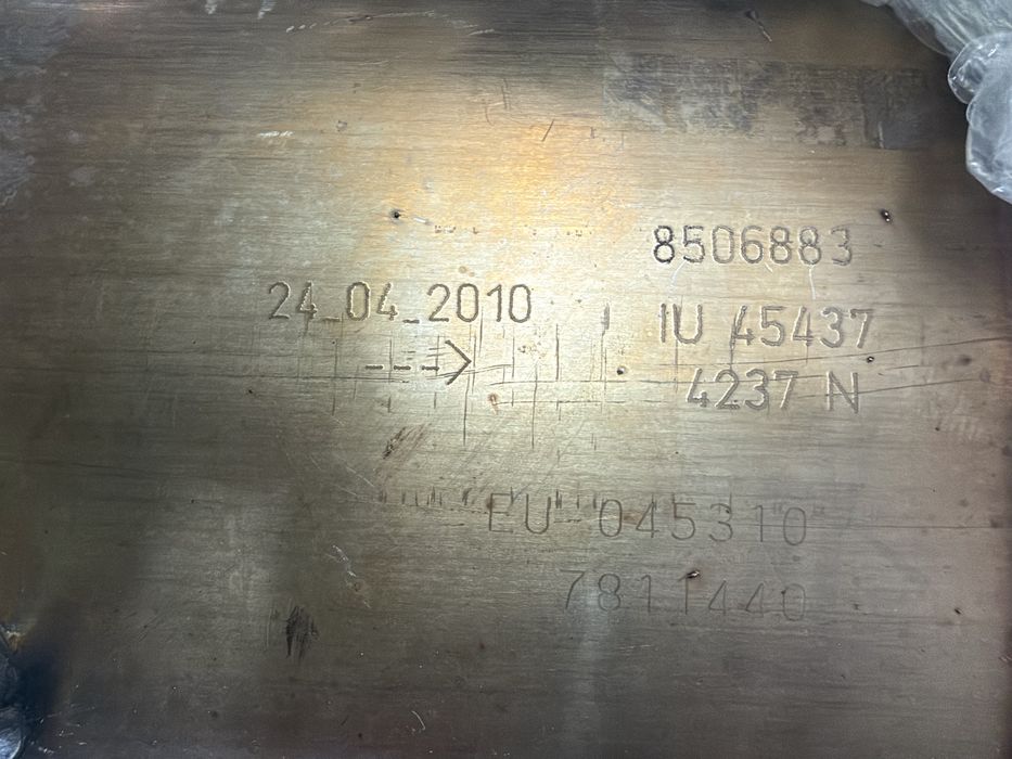 Празен карпус DPF BMW F10