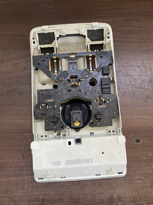 Plafoniera sline negru cu trapa panoramic audi a5 coupe