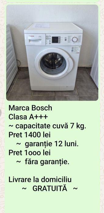 Masini de spalat import Germania.  Bosch Siemens  wa 60205