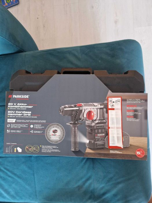 Ciocan combi rotopercutor Parkside PKHAP 2034-LiB1