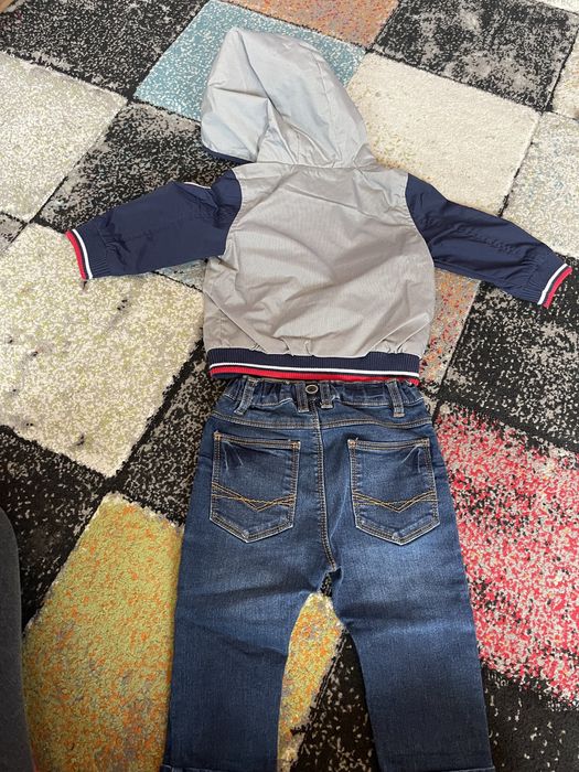 ,Дънки Next,Chicco,Zara,Iceberg,есенно яке 6-9 м 68 см,коледна блузка