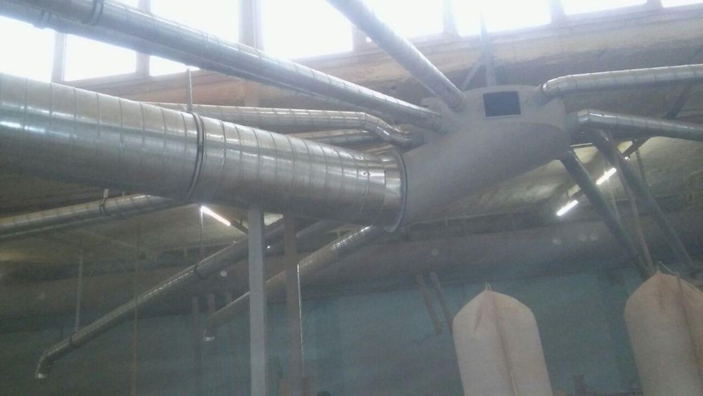 установка под ключ аспирация и пневмотранспорт деревообработки и мебел