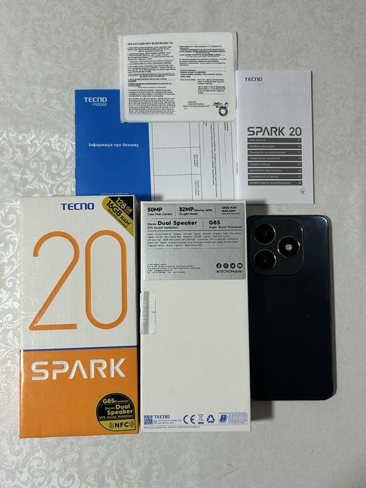 Tecno spark 20 128/16