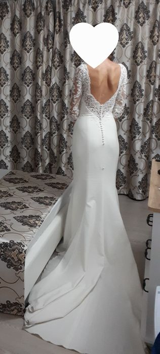 Rochie de mireasă XS-S + voal cadou