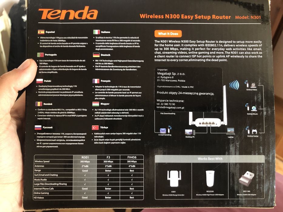 Router wireless Tenda