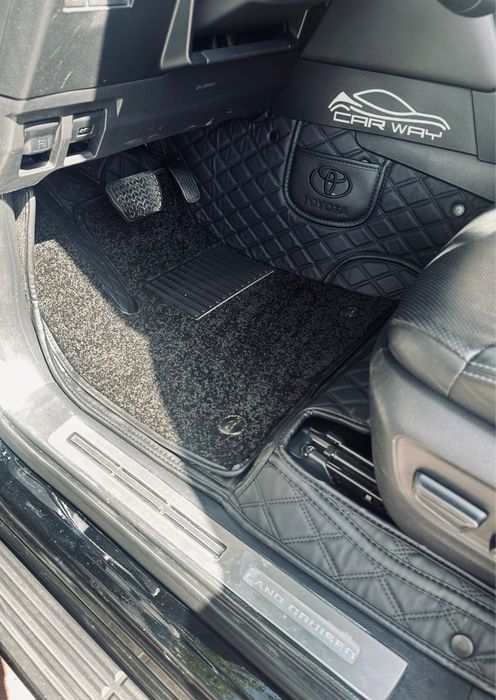 9D polik / коврики для Toyota Land Cruiser 300