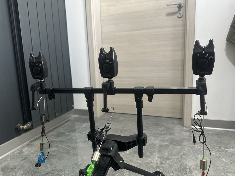 Rod Pod Robinhan 3 Posturi – complet echipat cu 3 avertizori + 3 swingeri – nou