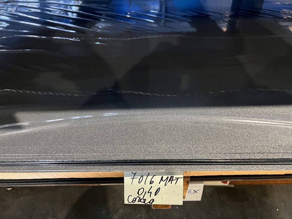 Tablă Cutată și lisă RAL 7016 gri antracit MAT 0,4 0,5 0,6 gard hală