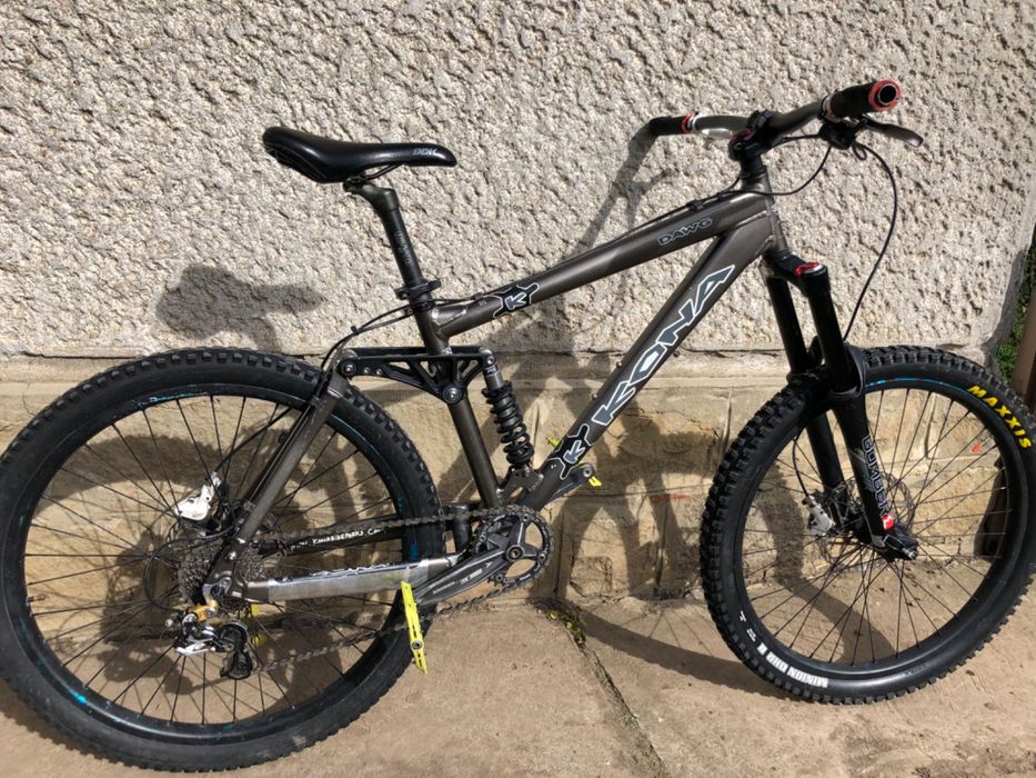 kona dawg 26インチ フルサスペンション CT約380mm KONA Dawg bicicleta downhill full suspension Sfantu Gheorghe • OLX.ro