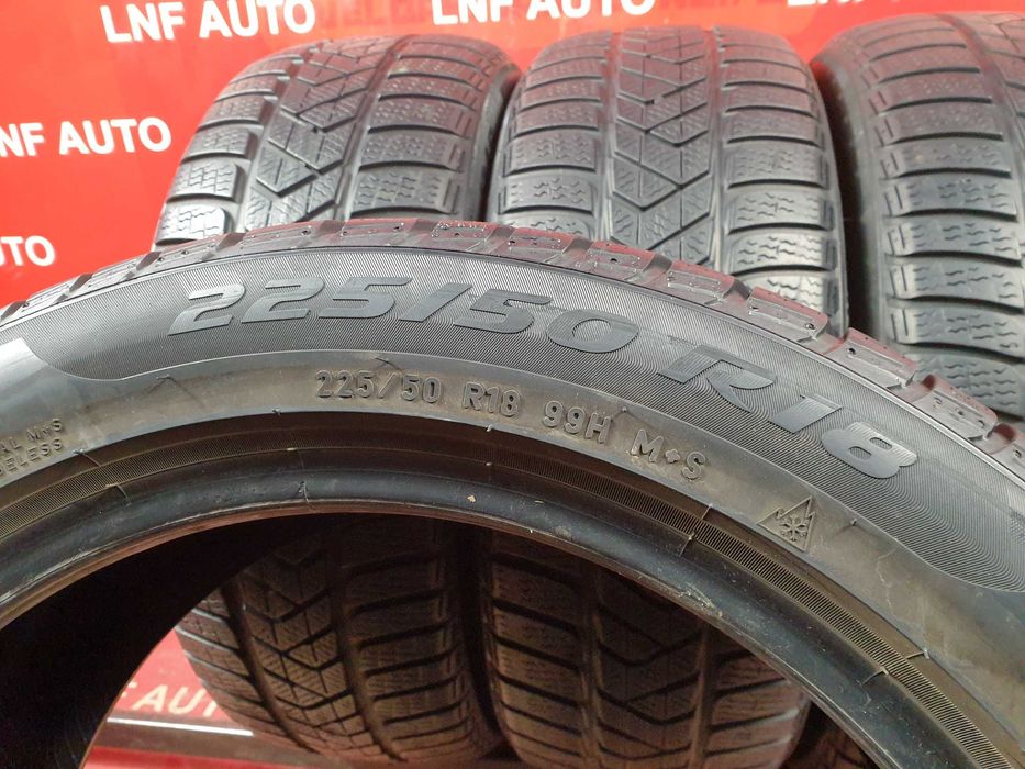 Anvelope de IARNA - 225/50/18 - PIRELLI - 7 MM - DOT 2017 !