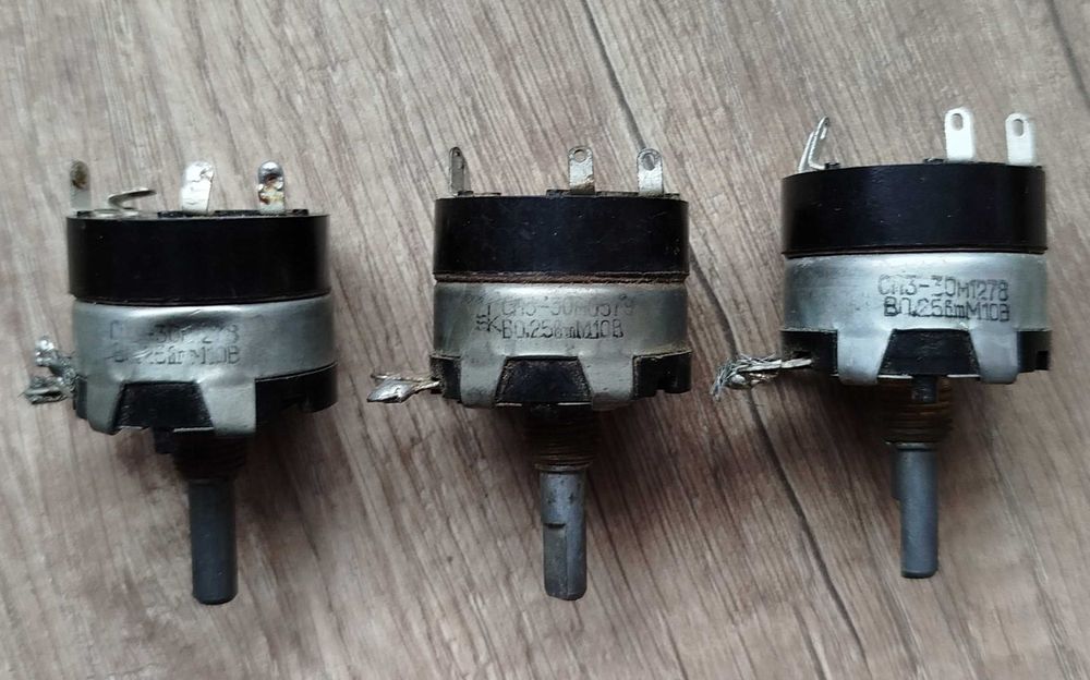 потенциометеър  ключ СПЗ-30М- 3бр.