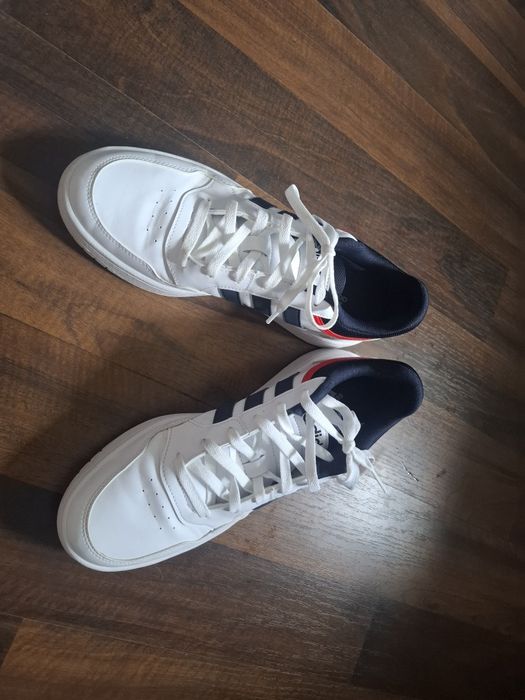 Sneakers Hoops 3.0 Low Classic Vintage Shoes Alb